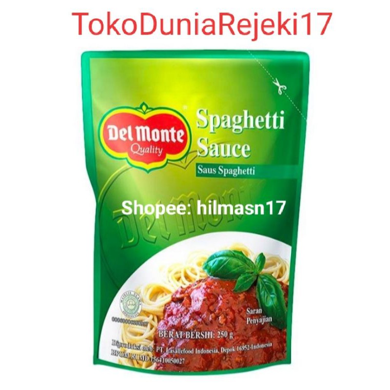 

DELMONTE SAUS SPAGHETTI 250gr