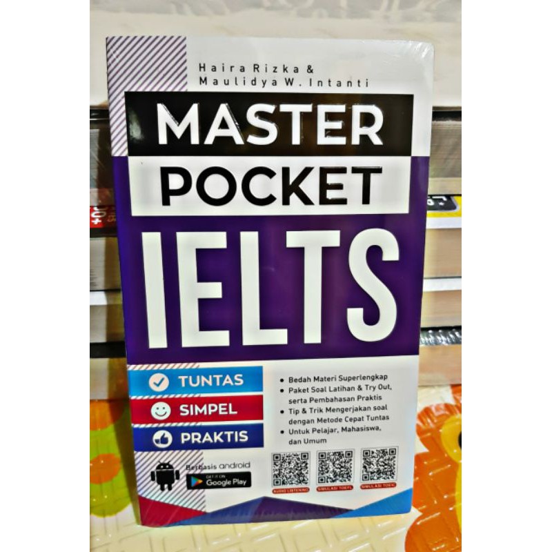 BUKU &quot;MASTER POCKET IELTS&quot;