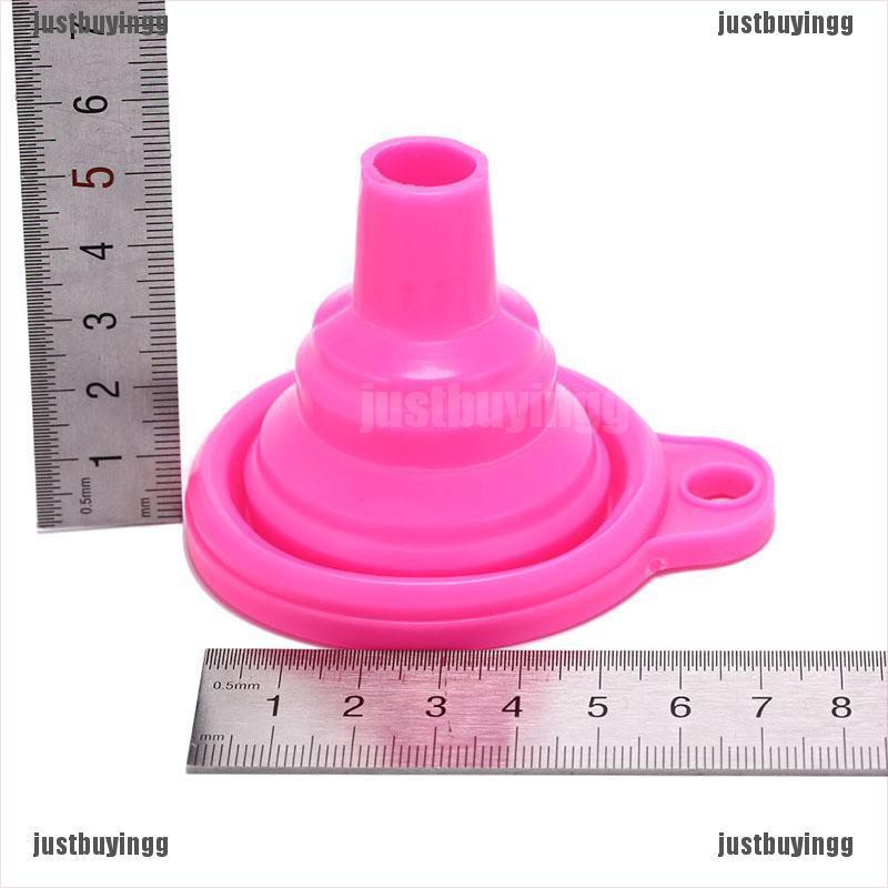 JB✪ silicone gel collapsible practical foldable funnel hopper kitchen tools