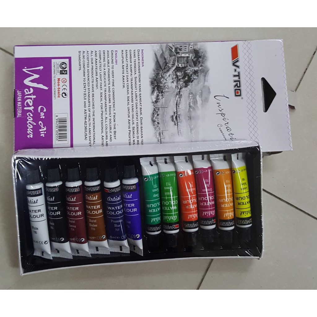 

Cat air V-TRO 12 warna vt-126wc 6 ml