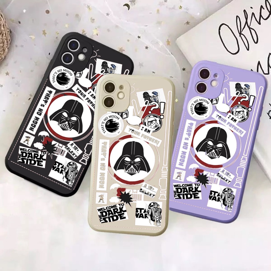 Case Iphone 6/6s6 plus/6s plus7/87 plus/8 plus STAR WARS lucu | Casing Bergambar | Case Macaroon- Ca