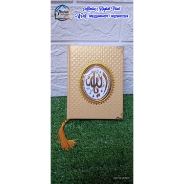 

Majmu syarif dan Yasin tahlil custom tebal 448 lembar hard cover