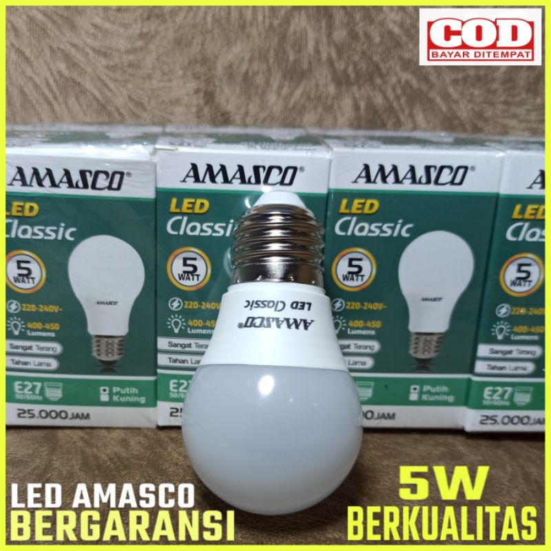 Lampu LED AMASCO 18W/16W//14W/11W/9W/7W/5W/3W