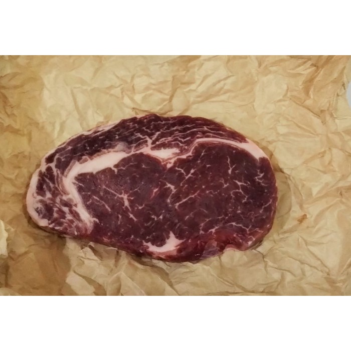

NATUREFOOD Black Angus ribeye grassfed mb3+