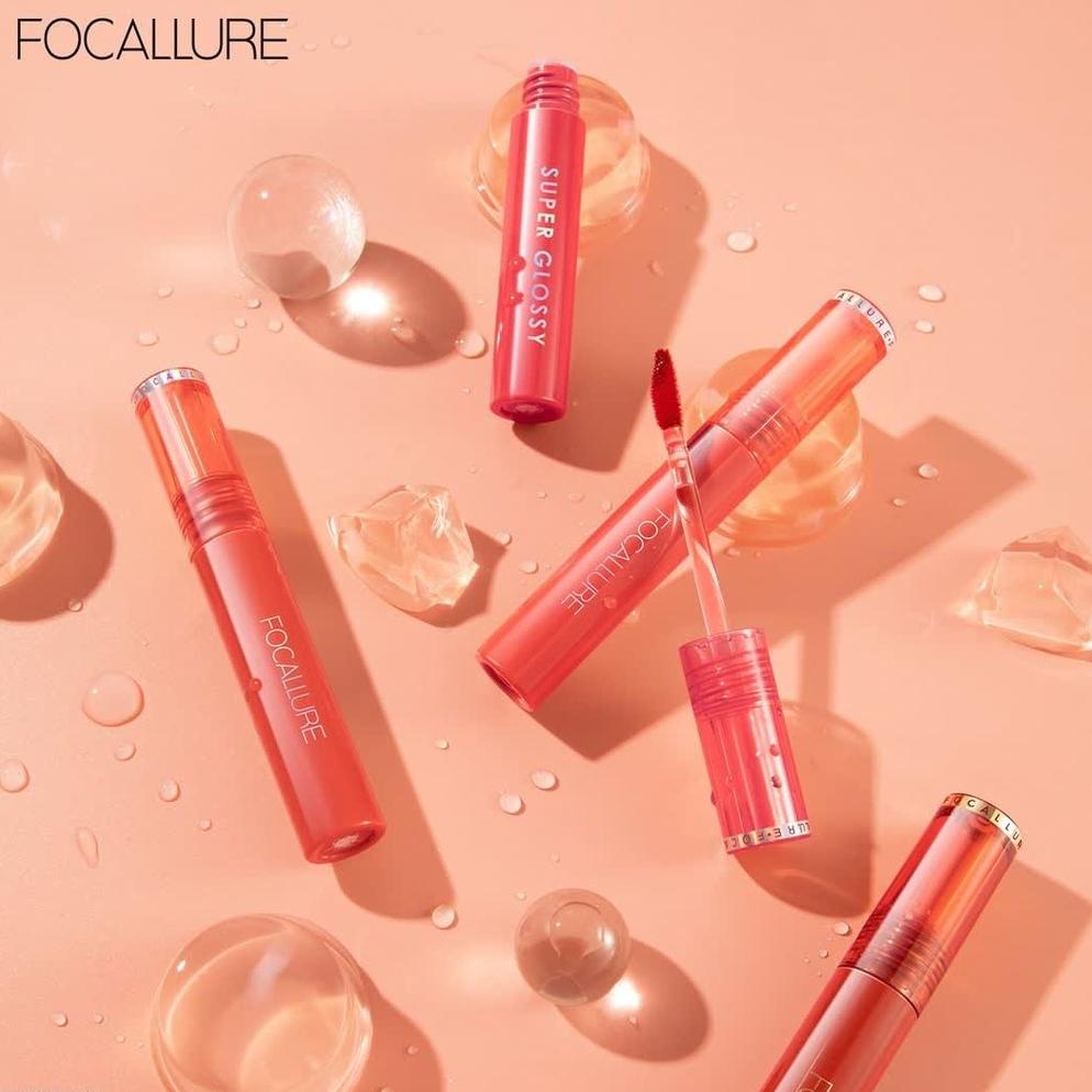 さ Focallure Jelly Clear Dewy Glossy Tint Focallure Lip Tint Focalure Lip Gloss Focallure Jelly Tint 