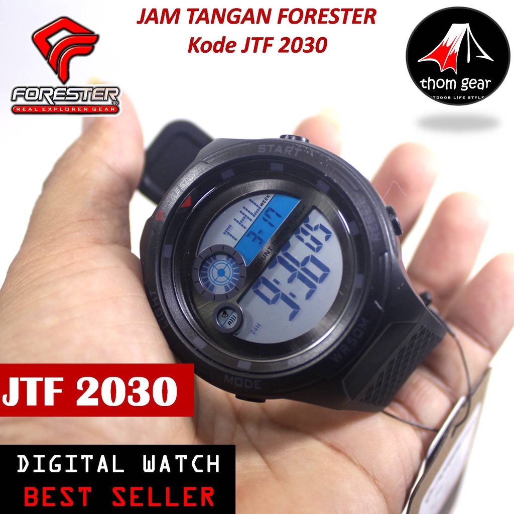 Forester Jtf 2030 Jam Tangan Pria Origial Forester Analog Digital Adventure Sport Outdoor Waterproof Water Resistant Anti Air Pria Cowok Original Ori Terbaru 2022 Free Rubber Strap Cadangan Batre Box Kayu Thomgear Bangakalan Palangkaraya Pare Pare Kebomas