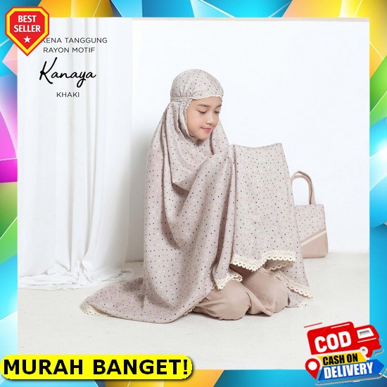 Mukena Anak Royale Lucu Silk Cantik Halus Motif C1K6 Lebaran Bagus Elegan Terlaris Cod Bordir Rayon 