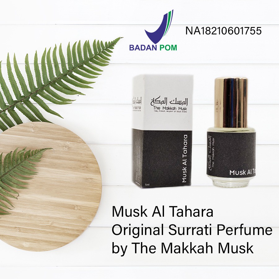 misk thaharah the mekkah musk BPOM 5ml