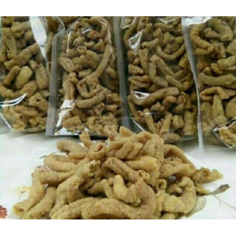 

kripik usus tepung crispy