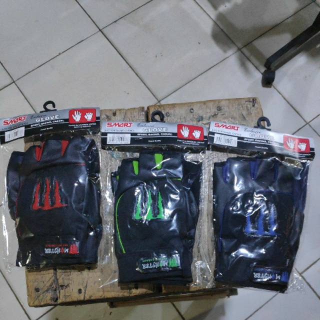 Sarung tangan monster 1/2 jari