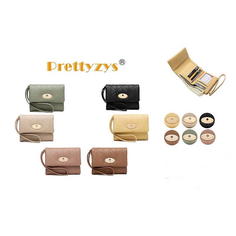 Dompet Pendek Wanita Dompet Kulit Lipat Cewek PTZ 1617