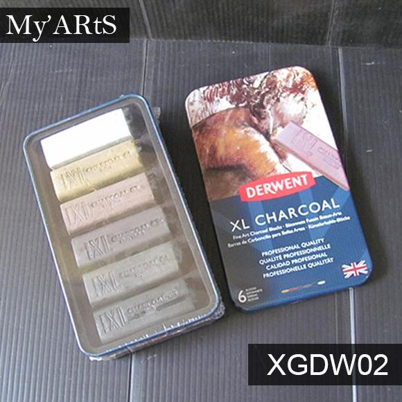 Jual Derwent XL Charcoal Set Block Arang Lukis Gambar Myarts Shopee