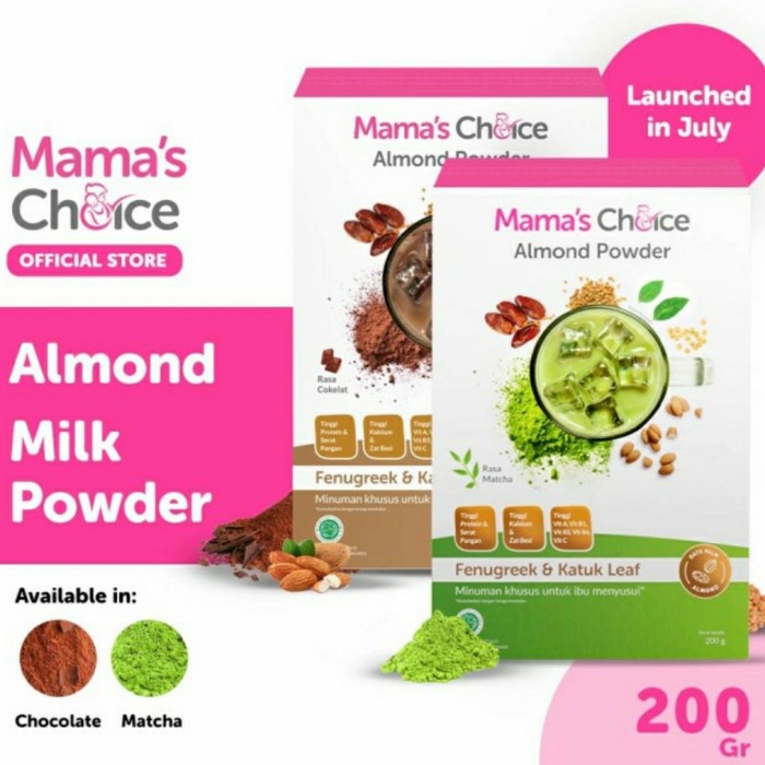 MAMA'S CHOICE Almond Milk ASI Booster Susu Almon Fenugrek Mamas Choice