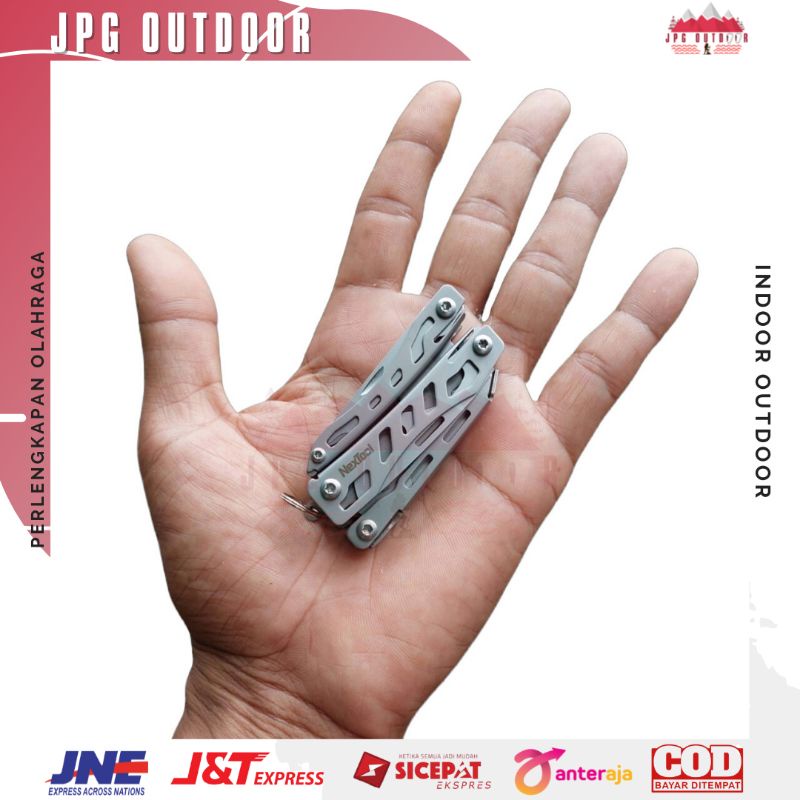 Nextool Pisau Lipat Multifungsi 10 in 1 Knife EDC Multitools Survival Kit Camping Outdoor