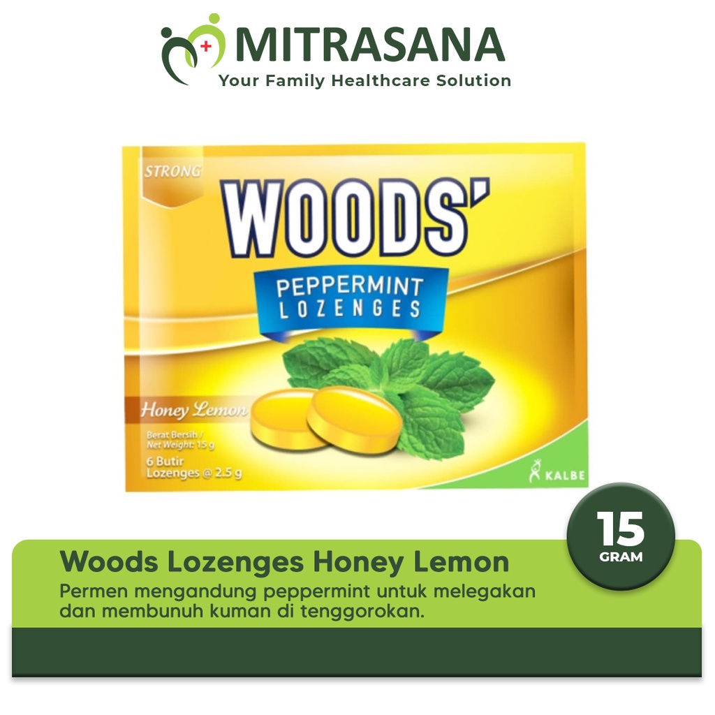 

Woods Lozenges Lemon Vit. C