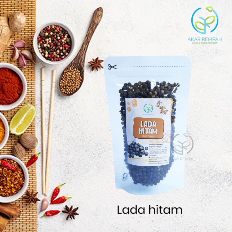 

Lada Hitam Butir / Black Pepper / isikeranjangmu akarrempah