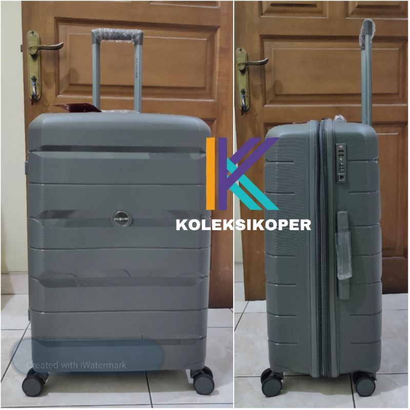 Koper Polo Classic Original Polycarbonate TSA Lock ukuran Paling besar 28 inch