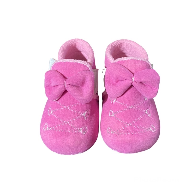 sepatu prewalker bayi perempuan 0 12 bulan / sepatu prewalker bayi perempuan / sepatu baby prewalker / sepatu bayi prewalker Bordir pita