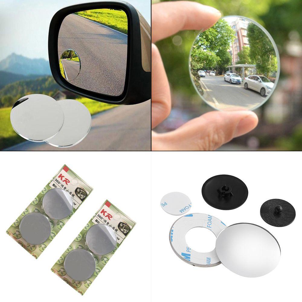 Kaca Spion Belakang TOP Tahan Lama Mengurangi Flek Buta 360derajat Adjustable Wide Angle Looking Glass