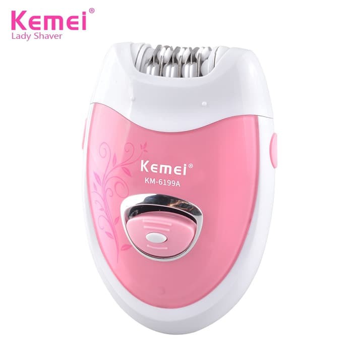 Kemei KM - 6199A Dual Heads Electric Epilator Hair Remover 2 in 1