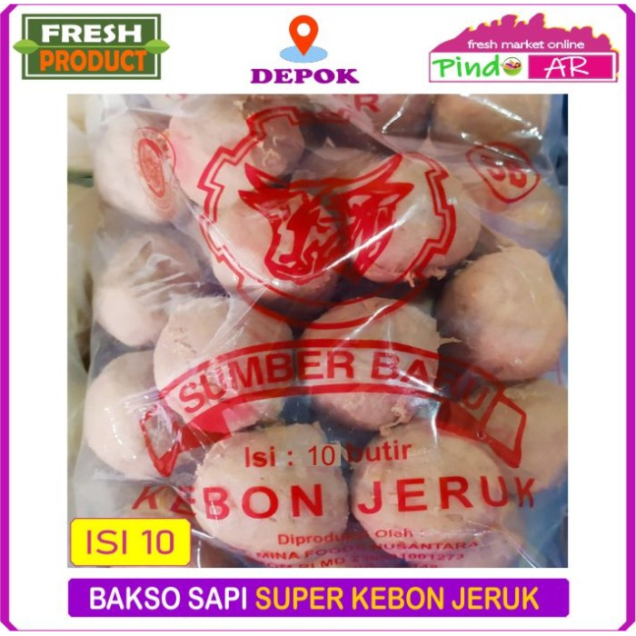 BAKSO SAPI SUPER SB KEBON JERUK / BASO SAPI ISI 10 DAN  25 BUTIR