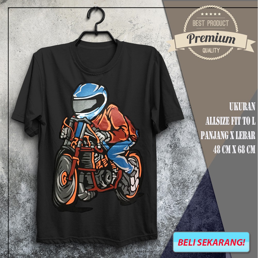 KAOS RACING KAOS SATUAN SABLON DIGITAL KAOS BALAP NOMER START