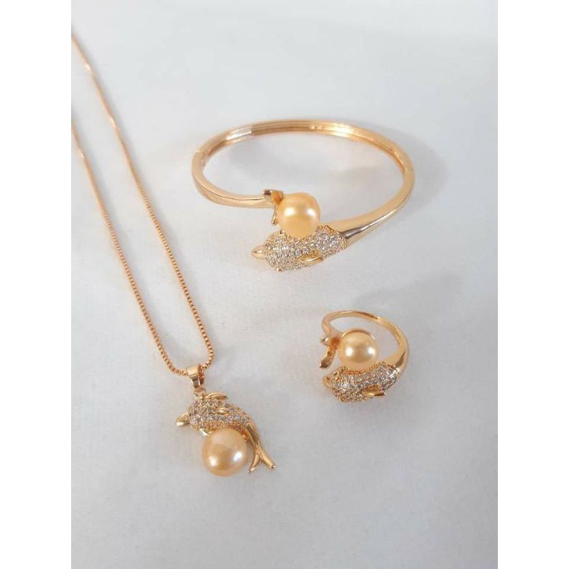 SET PERHIASAN MUTIARA LOMBOK MUTIARA AIR TAWAR ASLI LOMBOK LIONTIN LUMBA LUMBA