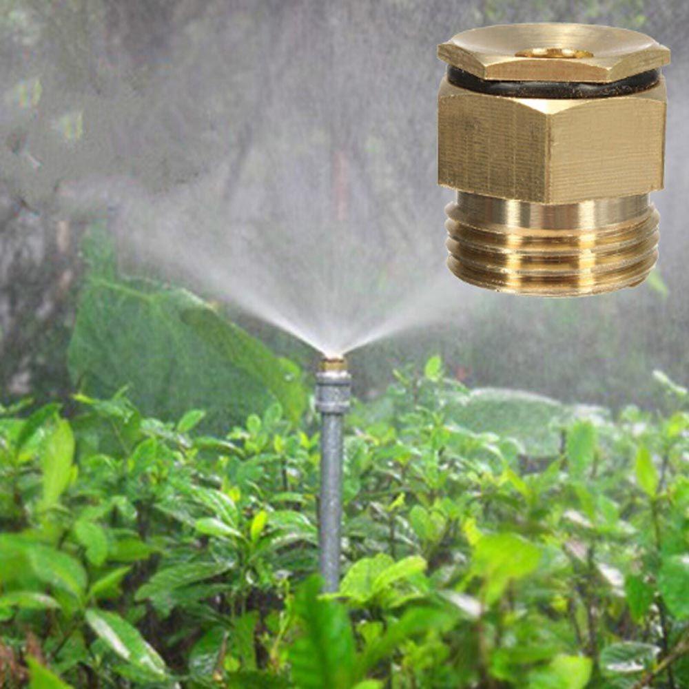 NICKOLAS1 Atomizing Mist Sprinkler1/2&quot; Adjustable Water Sprinkler 360degrss Konektor Sprinkle Ulir