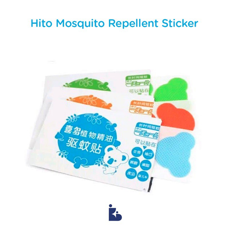 Hito Mosquito Repellent Sticker 54pcs | Sticker Anti Nyamuk