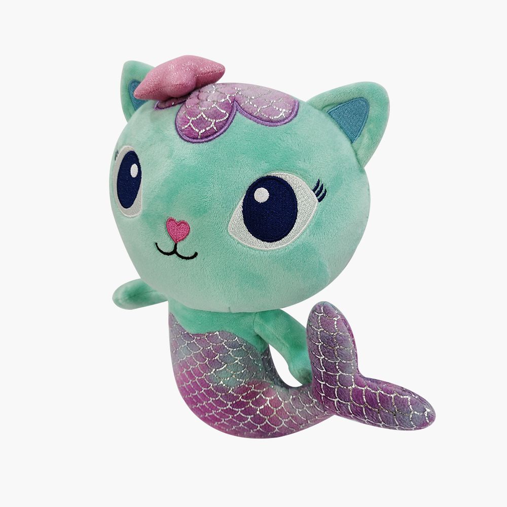 Gabby's Dollhouse Plush Toy Mermaid Cat Stuffed Doll Kids Girls Accompany Gift