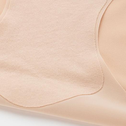 ♜ UNIQLO AIRism Celana Dalam Ultra Seamless / Pakaian Dalam Wanita - LW Beige ✬