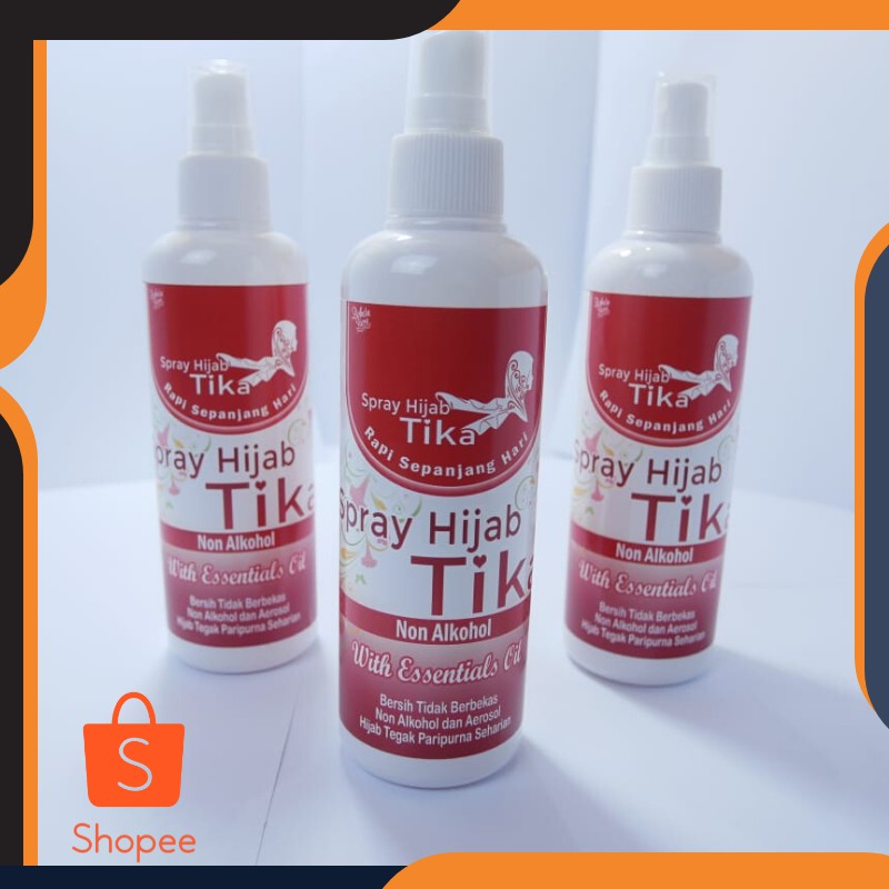 SPRAY HIJAB TIKA ORIGINAL SPRAY JILBAB ANTI LETOY SPRAY HIJAB TAGAK PARIPURNA