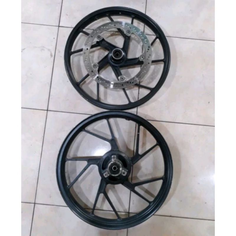 Velg Set Racing Depan+Belakang Suzuki Satria Fu / ORIGINAL