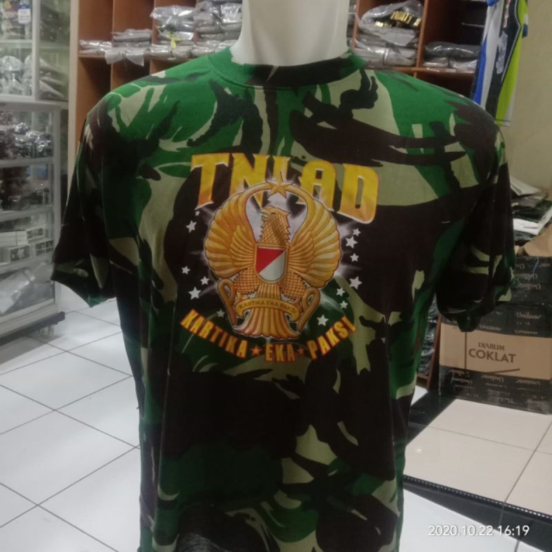 kaos TNIA AD| kaos loreng TNI AD | kaos oblong loreng TNI AD | kaos dalam loreng TNI AD |kaos TNI AD