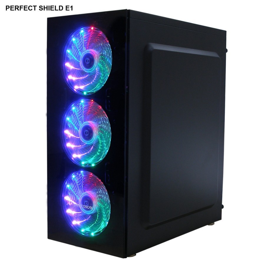 CASING PC GAMING IMPERION PERFECT SHIELD E1 FREE 4 FAN