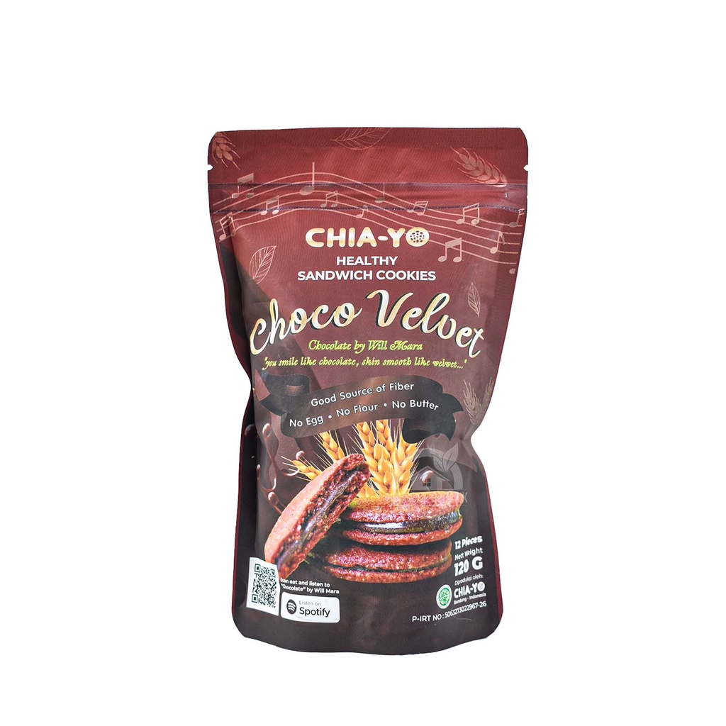 Chia - Yo Healthy Sandwich Cookies 120 Gr