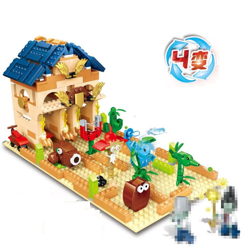 Mainan Balok Plants VS Zombies