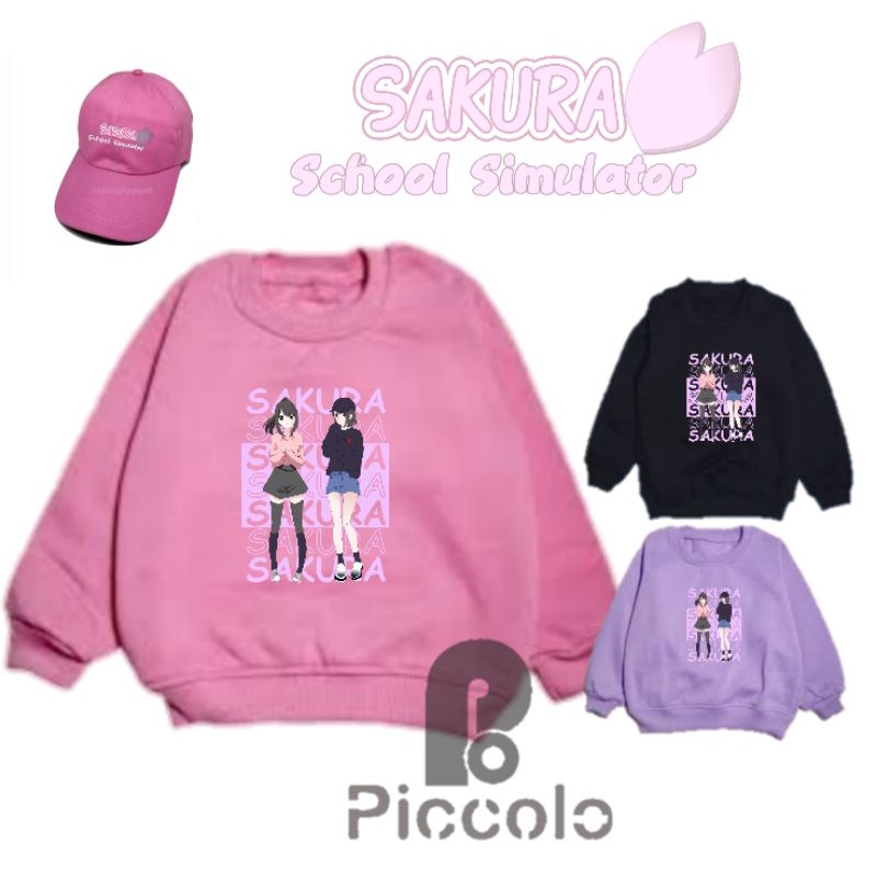 SWEATER CERWNEX ANAK SAKURA SCHOOL SIMULATOR BAHAN PREMIUM