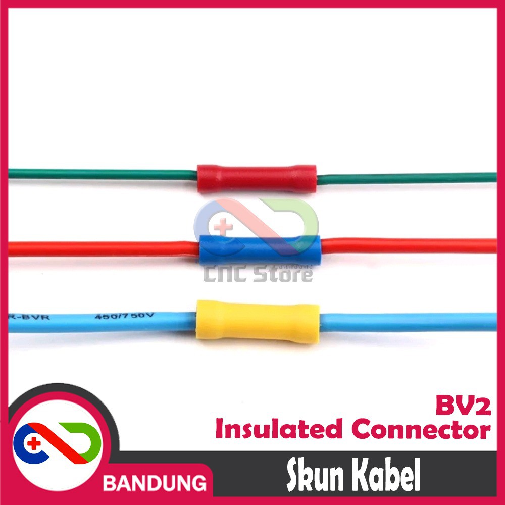 SKUN KABEL INSULATED CONNECTOR BV 2 BIRU