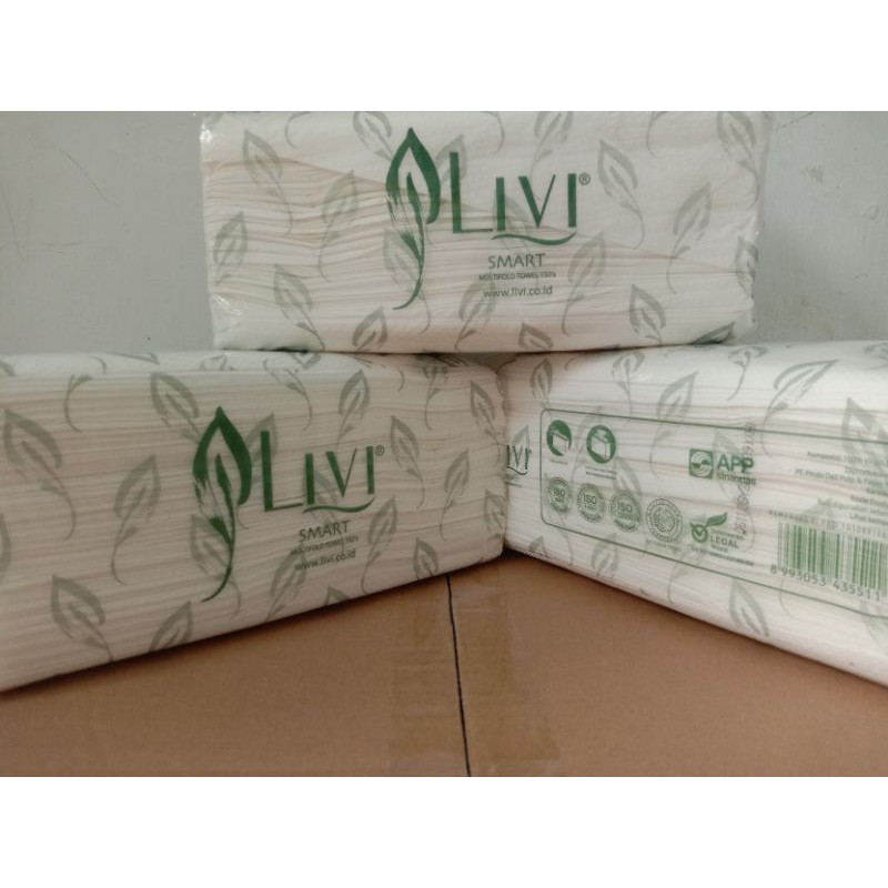 TISU LIVI MULTIFOLD TOWEL 150 SHEET