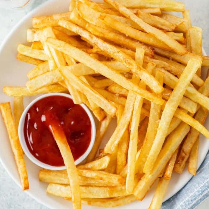 

Kentang Goreng Mentah Like Mustofa French Fries Shoestring 1Kg Grade A Frozen Food