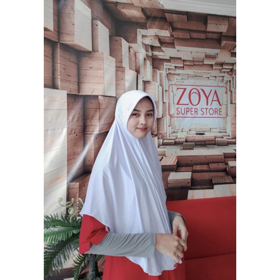 Bergo Zoya Arrival  Bergo Marsha Sparkling Zoya Kerudung Istant