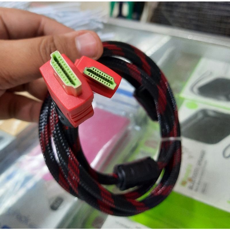 KABEL HDMI 1.5 METER HDMI TO HDMI KUALITAS HD 1080P MURAH MERIAH