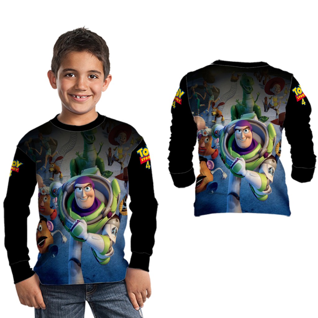 TOY STORY 4 - 04 Baju Jersey Kaos toy story anak Laki - Laki printing Free Name