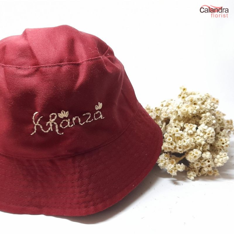 Bucket hat | bucket hat embroidery | bucket hat art | bucket hat lucu | bucket hat custom | kado