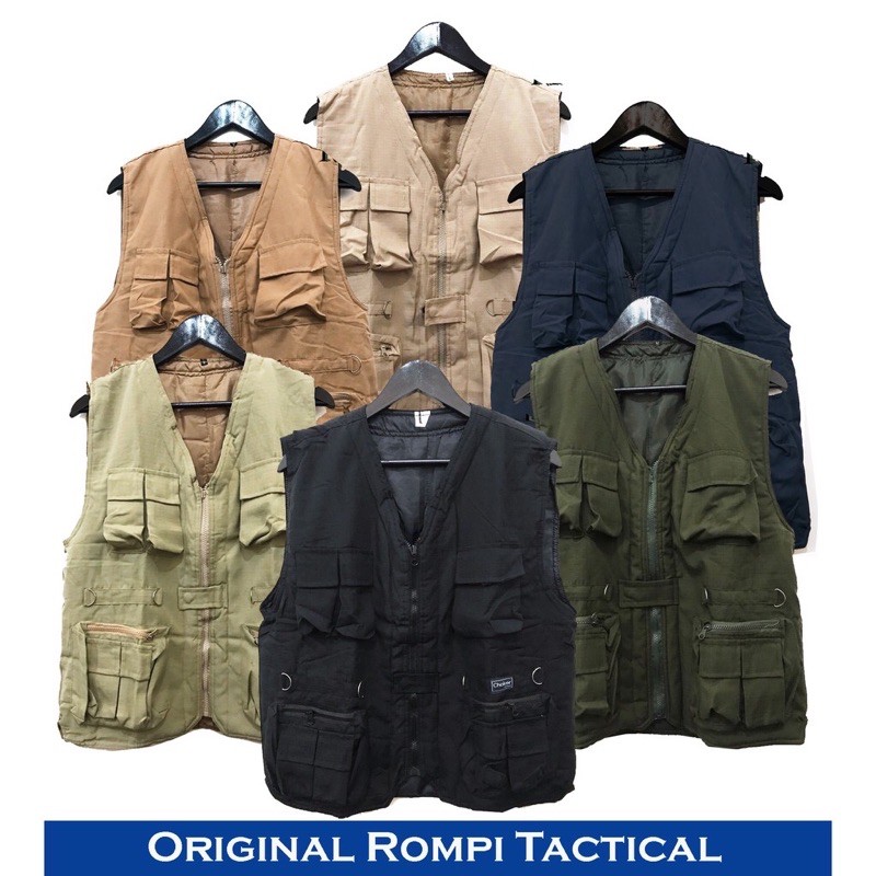 Rompi Pria / Rompi Lapangan Pria / Rompi Tactical