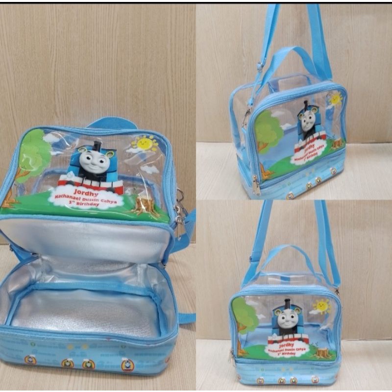 Hampers lunch bag printing/goodie bag ulang tahun/sekolah