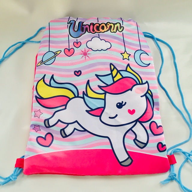 Tas anak sekolah serut tk-sd unicorn