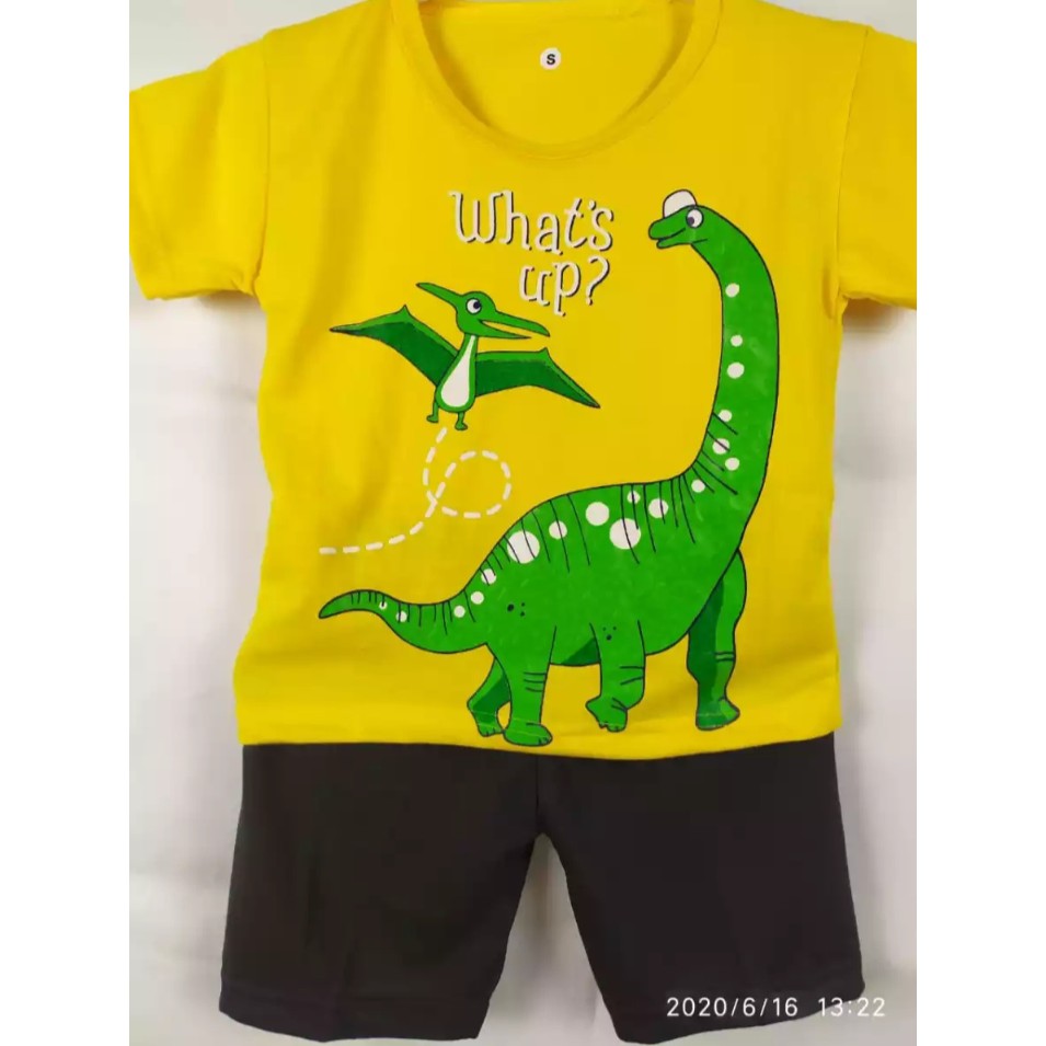 STELAN KAOS DINO ANAK SETELAN BUBU ANAK SETELAN ANAK BAJU ANAK 1-5 TAHUN SETELAN BUBU ANAK MOTIF DINO