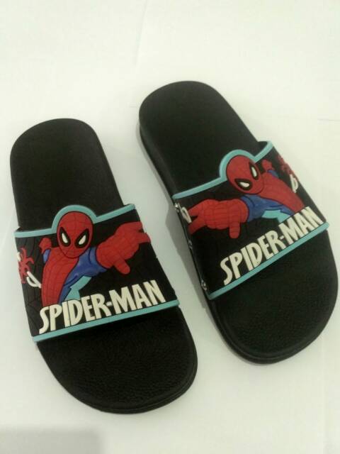 PROMO Terlaris Sendal Anak SPIDERMAN Size 26-35